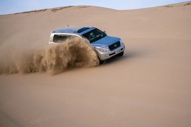 Private Half Day Desert Safari with Camel Ride - The private 4x4 ride and dune bashing, done with a real driver