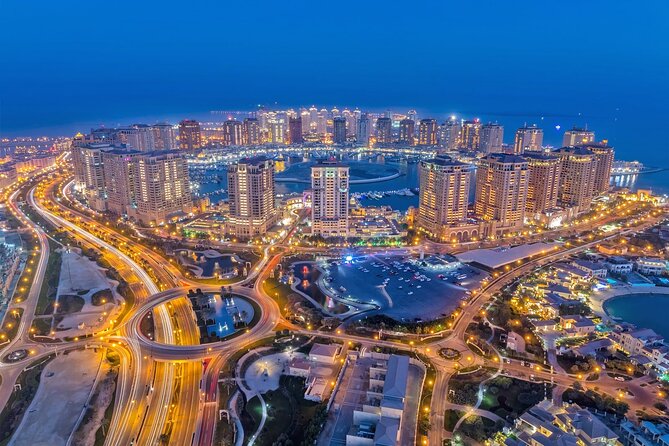 Private Highlights Tour of Doha City and Dhow Cruise Ride - The Pearl-Qatar, That Reclaimed-Land Luxury Look