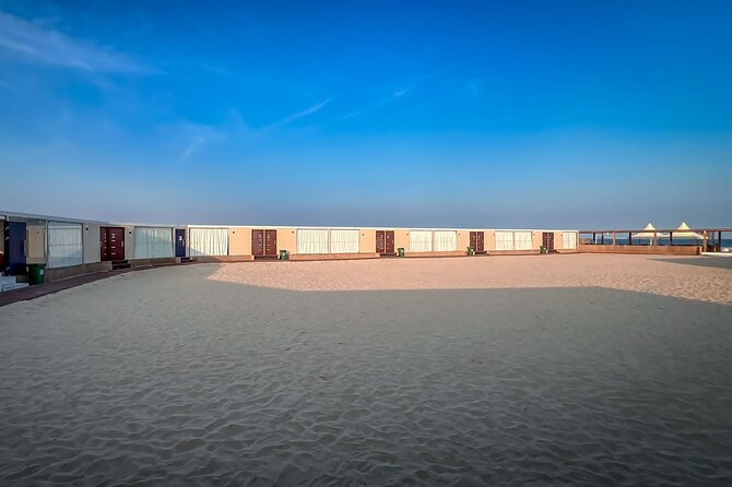 Private Overnight Desert Safari, Dune bashing, dinner & Breakfast - Stop 2: Khor Al Udaid Beach and the camp-area beach vibe (about 45 minutes)