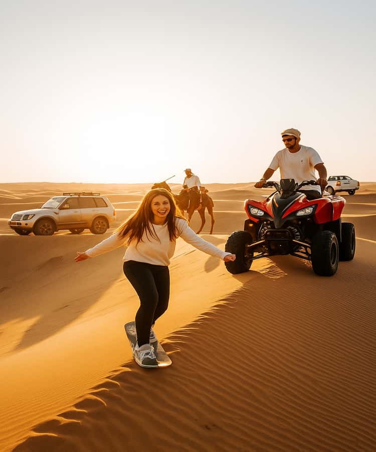 Qatar: Desert Safari, Camel Ride, Inland sea, Sandboarding - Key highlights to know before you go
