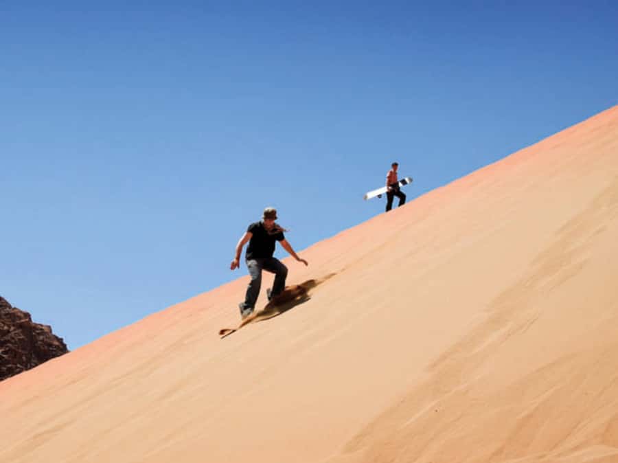 Qatar Desert Safari, Quad bike, Camel Ride and Sandboarding - Inland Sea Dune Bashing: Two Bursts of Adrenaline and Scenic Driving