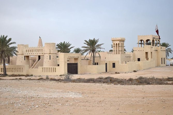 Qatar West Coast tour, Zekreet, Richard Serra Sculpture, Mushroom Rock Formation - Film City: When a TV Set Leaves You With Quiet, Ghostly Streets