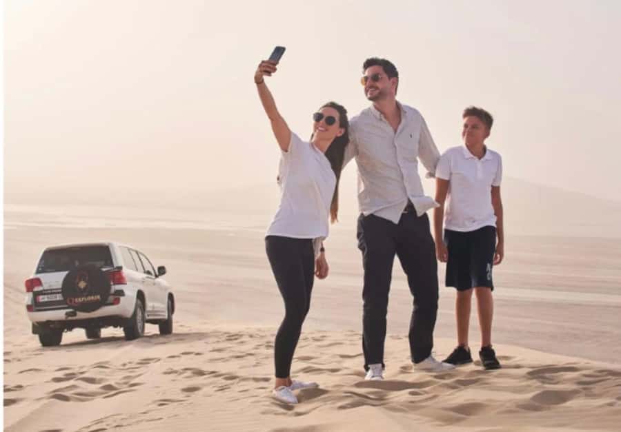 Relax Inland Sea Tour, Desert Safari, Camel Ride, SandBoard - Mesaieed Stop: Photos, Camel Ride, and That Desert Calm