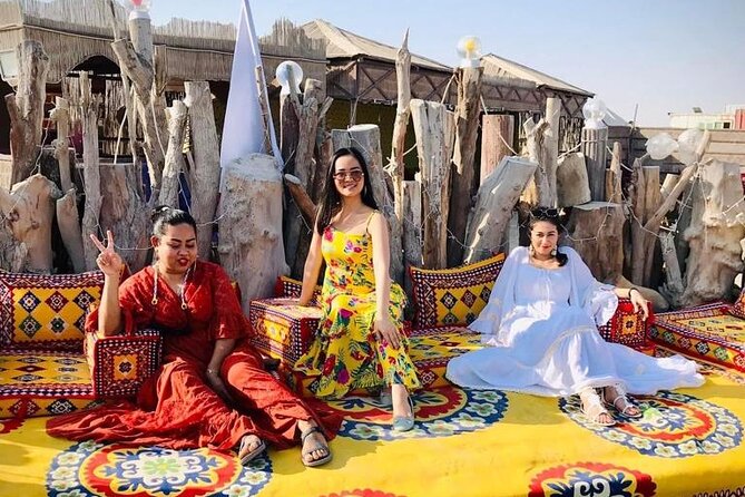 Relax on the Aladdin's carpet & inhale the magical sunset - Carpet tea at sunset: where the day turns dreamy