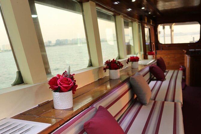 See Doha from the Sea - Onboard Comfort: seating, AC breaks, coffee or tea, and the music factor