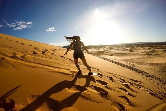 Sharing or Private Safari, Sand Boarding, Camel Ride, inland Sea Quick swim - Key highlights worth knowing