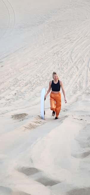 Sunrise or Sunset desert Safari with Sandboarding in Qatar - Pickup and the Comfort Factor Leaving Doha Behind