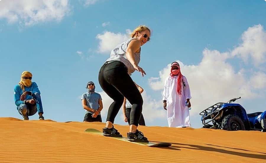 Sunrise/Sunset DuneBashing,CamelRide InlandSea &Sandboarding - Refreshments and pacing, plus why the little things matter
