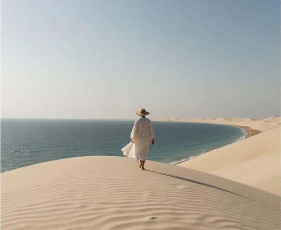 Sunrise/Sunset DuneBashing,CamelRide InlandSea &Sandboarding - The Doha-to-desert drive, plus what the 4x4 ride really feels like