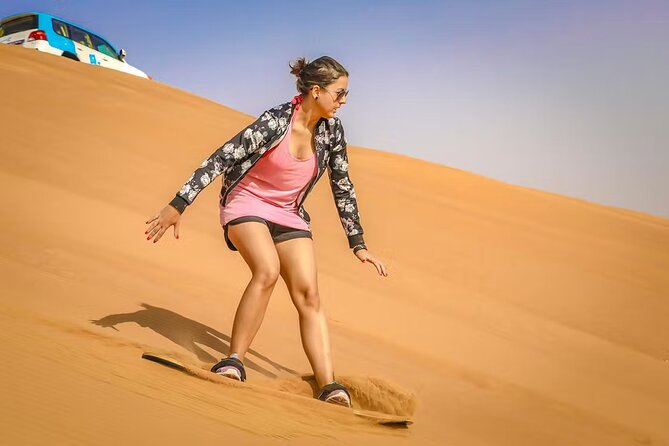 Tranquil Sands A Serene Desert Safari Experience - Sand Dunes by the Arabian Gulf: Sandboarding, Slides, and Photo Stops