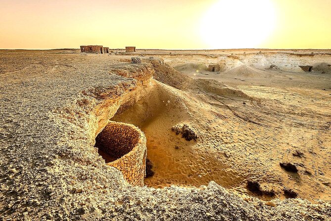 West Coast tour, Zekreet, Richard Serra Sculpture, Mushroom Rock Formation - Getting there from Doha: pickup, A/C comfort, and timing