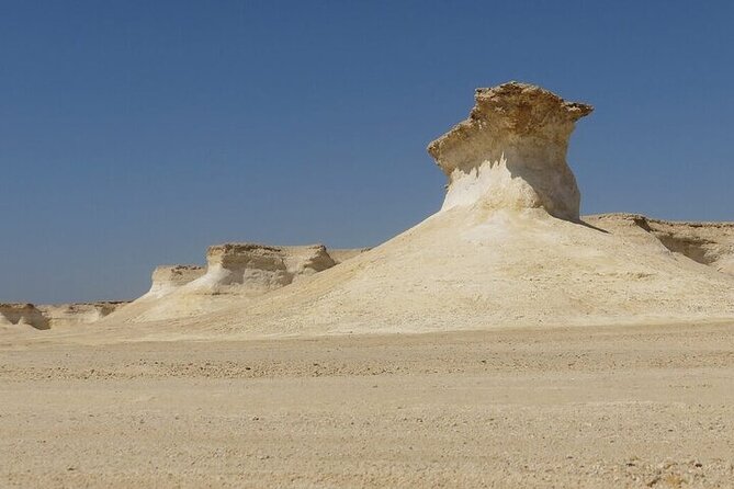 West Of Qatar Richard Serra sculpture, Mushroom Hills,Camel track - Pickup, timing, and how the 3 to 4 hours work in real life