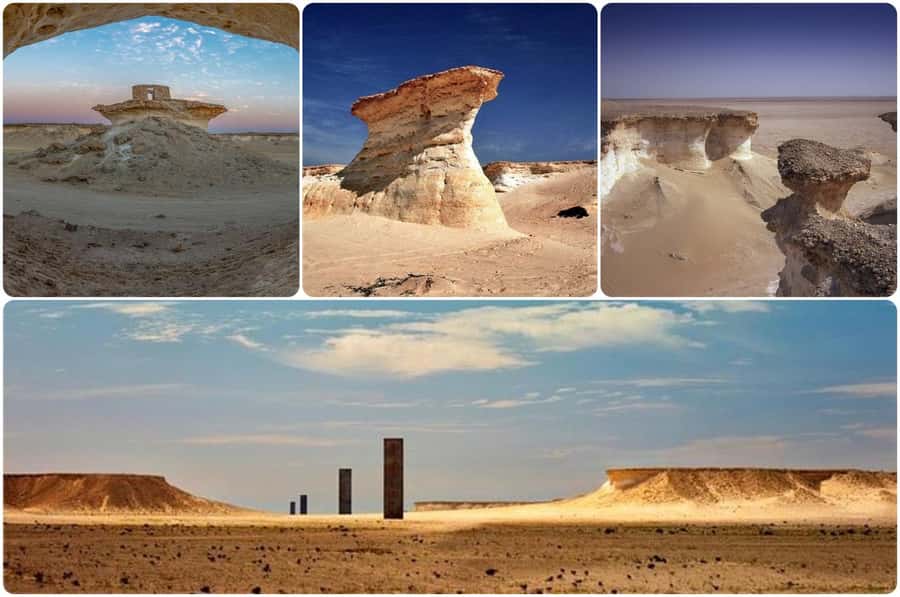 West Qatar tour to Richard Sierra sculpture,Umbrella Rock - Getting there from Doha: timing, comfort, and what you’ll actually do